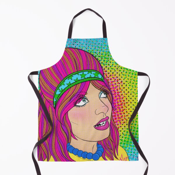 Item preview, PopArt Cool Girl (Lg) designed and sold by BadAssassinArt.