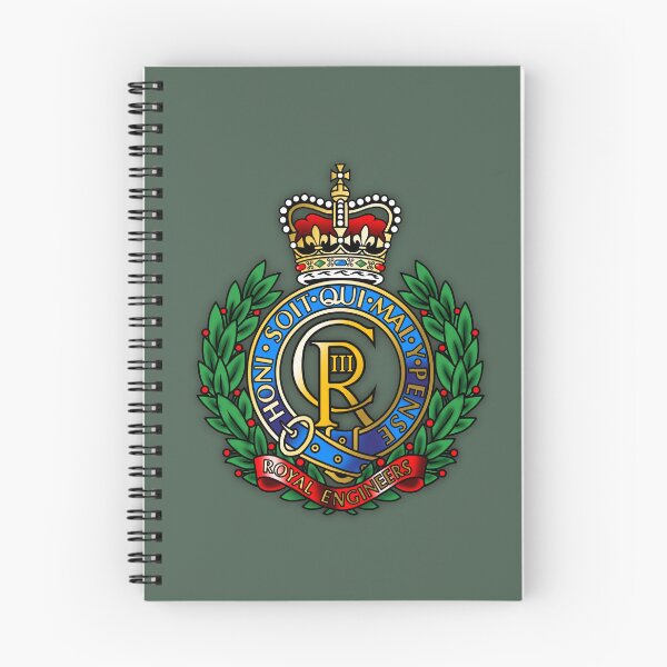 Item preview, Royal Engineers Cap Badge in colour (CR) designed and sold by Auburn-Art.