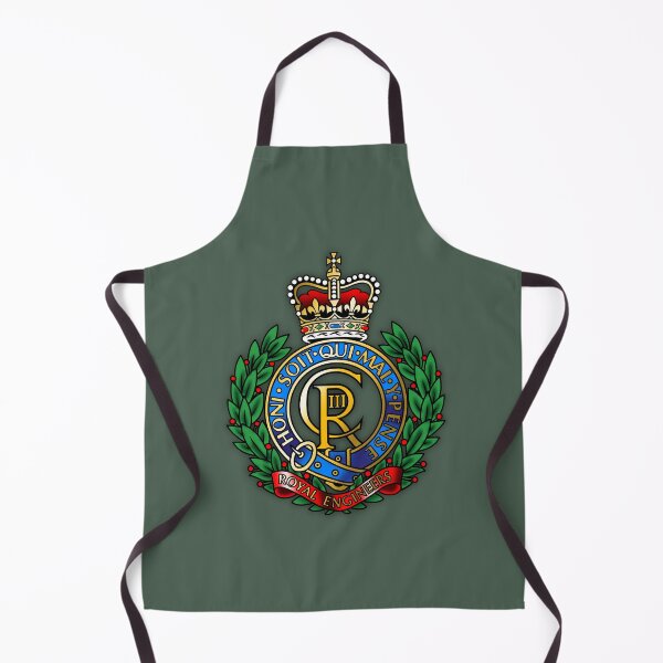 Item preview, Royal Engineers Cap Badge in colour (CR) designed and sold by Auburn-Art.