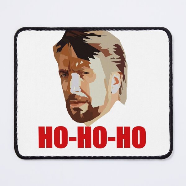 Item preview, Die Hard Christmas Xmas Hans Gruber Design Jumper Tee Shirt Mug Dress Pillow Throw Santa Movie Snow Funny Deck The Hans designed and sold by Cool Robot Bro..