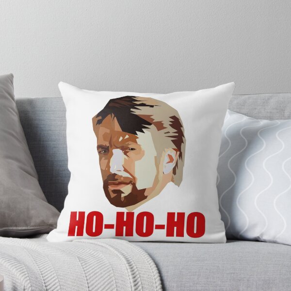 Item preview, Die Hard Christmas Xmas Hans Gruber Design Jumper Tee Shirt Mug Dress Pillow Throw Santa Movie Snow Funny Deck The Hans designed and sold by Cool Robot Bro..