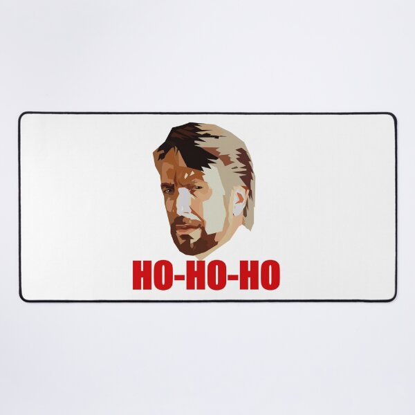 Item preview, Die Hard Christmas Xmas Hans Gruber Design Jumper Tee Shirt Mug Dress Pillow Throw Santa Movie Snow Funny Deck The Hans designed and sold by Cool Robot Bro..