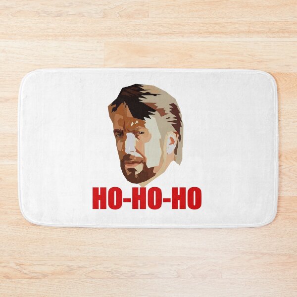 Item preview, Die Hard Christmas Xmas Hans Gruber Design Jumper Tee Shirt Mug Dress Pillow Throw Santa Movie Snow Funny Deck The Hans designed and sold by Cool Robot Bro..