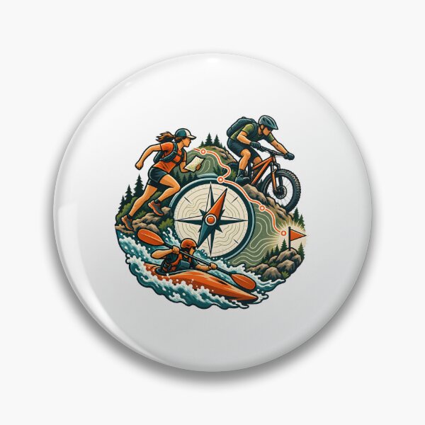 Item preview, Adventure Racing Navigation Triad designed and sold by Philippa Shop.