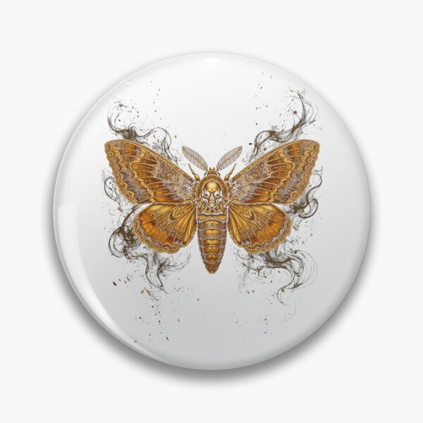 Item preview, Lilith Daughter of Night Asher Kane Gold Moth designed and sold by AscendedLight — Dark Fantasy & Gothic Art.