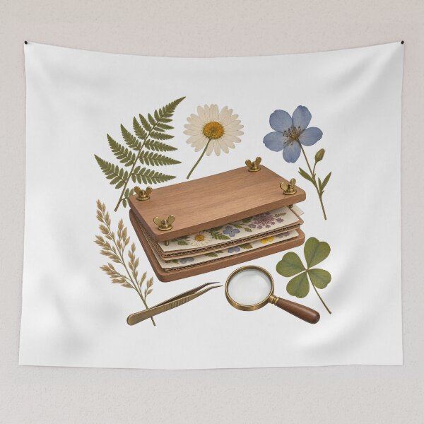 Item preview, Botanical Flower Press Field Kit designed and sold by Philippa Shop.