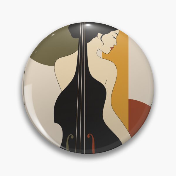 Item preview, Woman and Cello Art Print, Cellist Print, Bauhaus Music Art, Cello Player Gift, Abstract Woman Print, Mid Century Modern Decor designed and sold by Studio pod Burom.