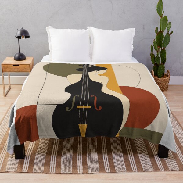 Item preview, Woman and Cello Art Print, Cellist Print, Bauhaus Music Art, Cello Player Gift, Abstract Woman Print, Mid Century Modern Decor designed and sold by Studio pod Burom.