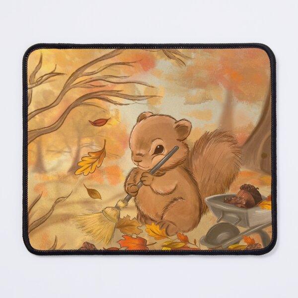 Item preview, Sweeping squirrel designed and sold by fangirldoodlez.