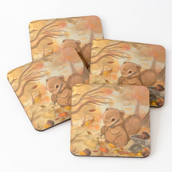 Item preview, Sweeping squirrel designed and sold by fangirldoodlez.