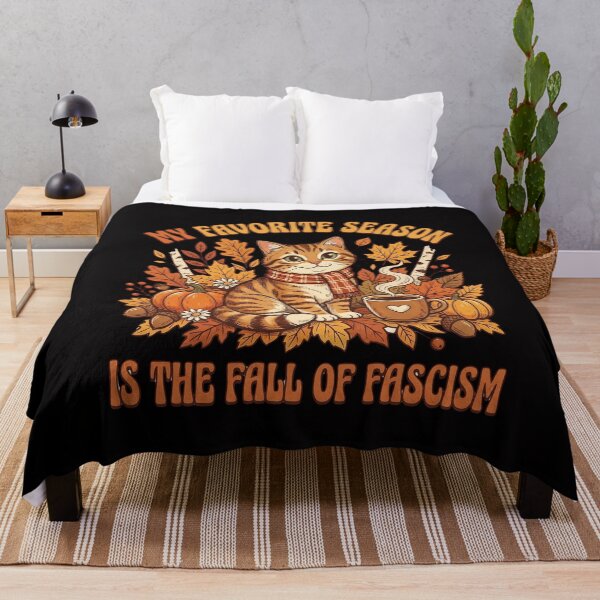 Item preview, My-favorite-season-is-the-fall-of-fascism designed and sold by w66aboo.