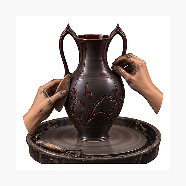 Item preview, Gothic Pottery Cathedral Vessel designed and sold by Philippa Shop.