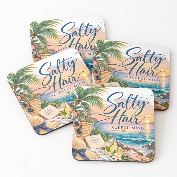 Item preview, Salty Hair, Peaceful Mind designed and sold by SoftlyElsewhere.