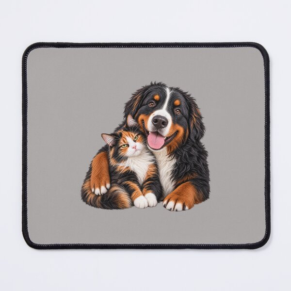 Item preview, Calico and Bernese Mountain Dog designed and sold by AnnaW1996.