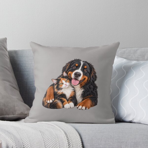 Item preview, Calico and Bernese Mountain Dog designed and sold by AnnaW1996.