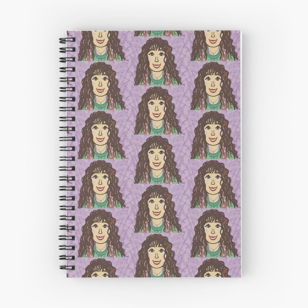 Item preview, Curly Brunette Portrait / Retrato Muchacha Rizada designed and sold by Veroverove.