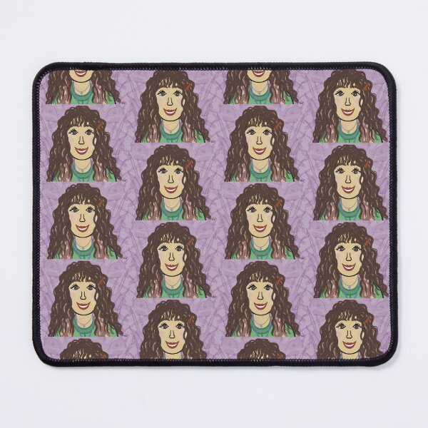 Item preview, Curly Brunette Portrait / Retrato Muchacha Rizada designed and sold by Veroverove.
