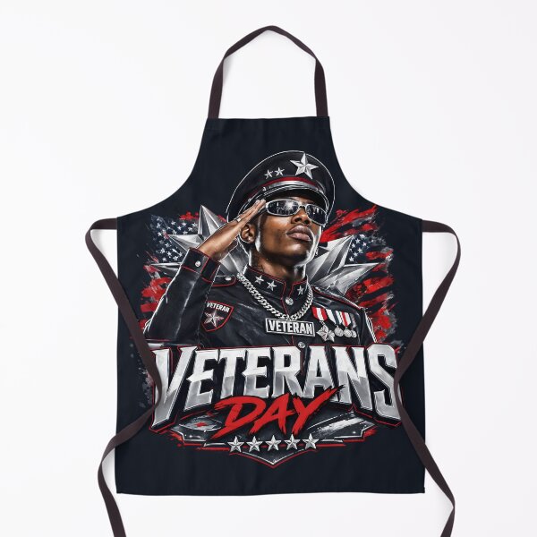 Item preview, Patriotic American Veteran Officer Salute Veterans Day designed and sold by CloudyCatArt.