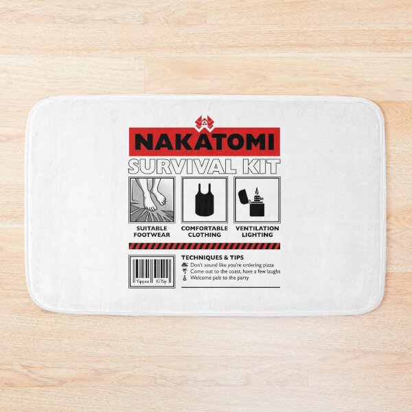 Item preview, Die Hard Christmas Xmas Hans Gruber Design Nakatomi Plaza Jumper Tee Shirt Mug Dress Pillow Throw Santa Movie Snow Funny Deck The Hans designed and sold by Cool Robot Bro..