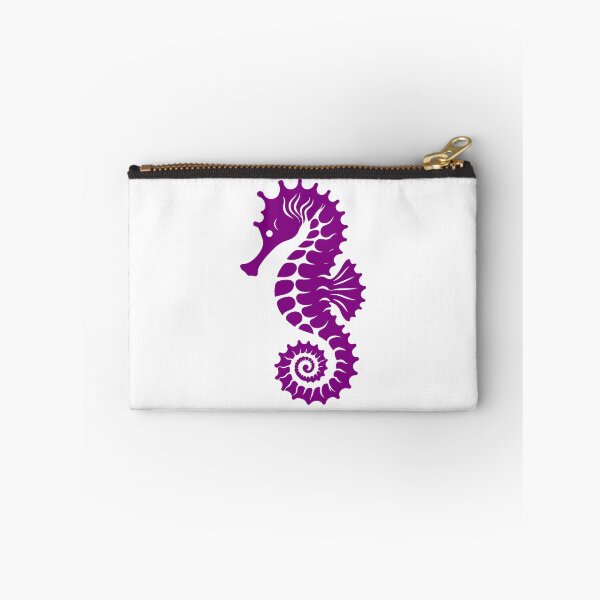 Item preview, Purple Tribal Seahorse Silhouette Design designed and sold by pattern-archive.