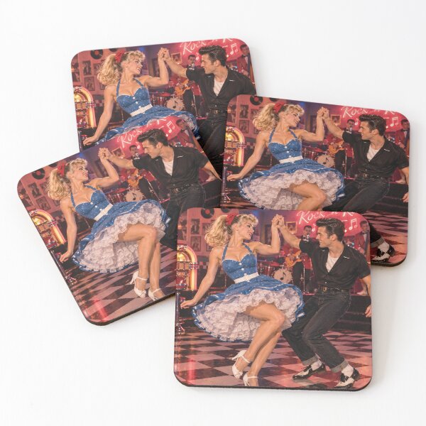 Item preview, Retro 1950s Swing Dance Jive Illustration designed and sold by AgdBol.
