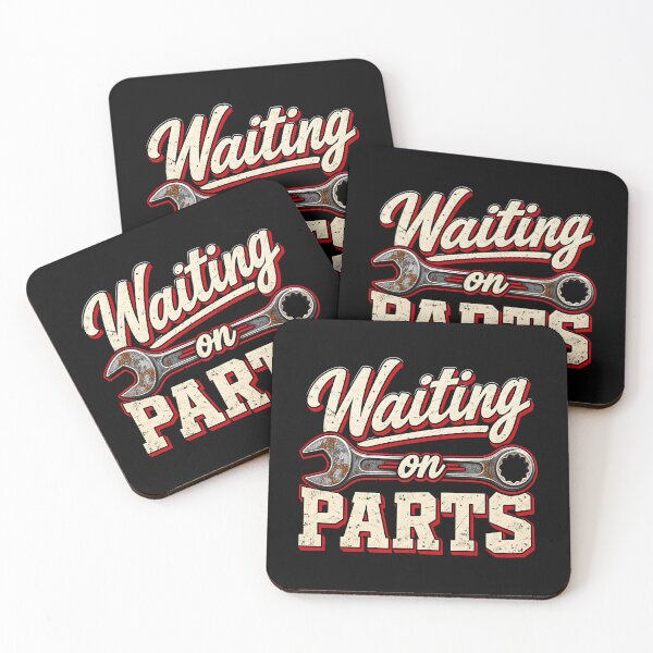 Item preview, Waiting On Parts Funny Auto Mechanic Wrench Retro  designed and sold by Photo-Sphere101.