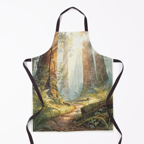 Item preview, Redwood National and State Parks California Vintage Watercolor Travel designed and sold by Teelogic.