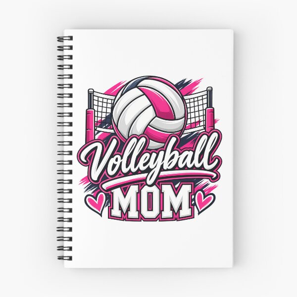 Item preview, Volleyball Mom Cute Pink Net And Hearts Sports Parent designed and sold by Photo-Sphere101.