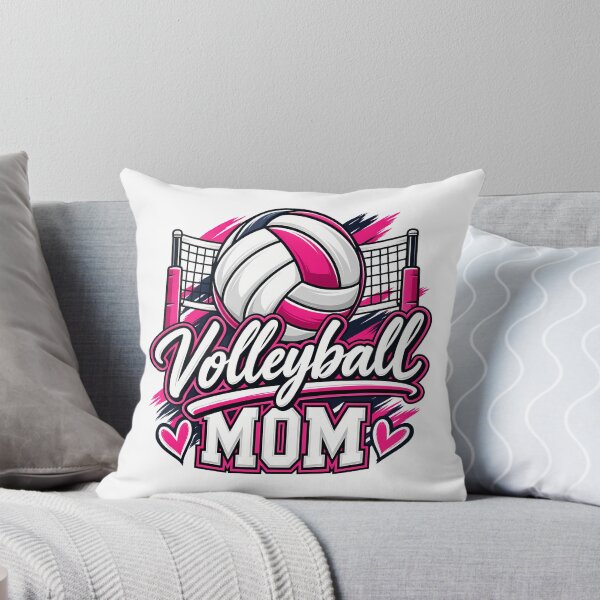 Item preview, Volleyball Mom Cute Pink Net And Hearts Sports Parent designed and sold by Photo-Sphere101.