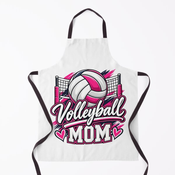 Item preview, Volleyball Mom Cute Pink Net And Hearts Sports Parent designed and sold by Photo-Sphere101.