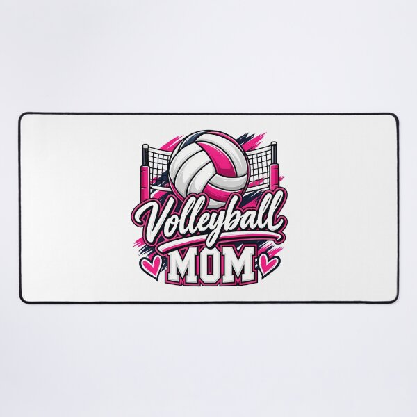 Item preview, Volleyball Mom Cute Pink Net And Hearts Sports Parent designed and sold by Photo-Sphere101.
