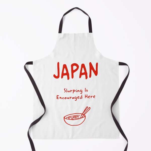 Item preview, Japan – "Slurping Is Encouraged Here" Funny Ramen Quote Print designed and sold by MarkedArtPrints.