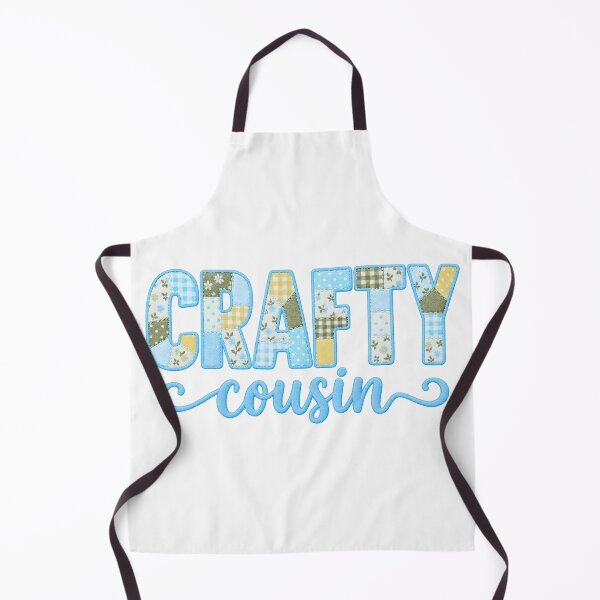 Item preview, Crafty Cousin – Colorful Patchwork Quilting Sewing Craft Design designed and sold by MimsTees.