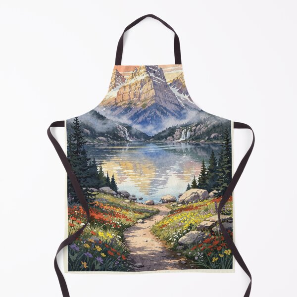 Item preview, Rocky Mountain National Park Colorado Vintage Watercolor Travel designed and sold by Teelogic.