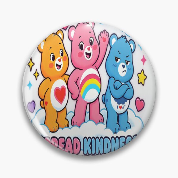 Item preview, Spread Kindness Cuddles – Colorful Care Bears Inspired Design designed and sold by ActionForge.