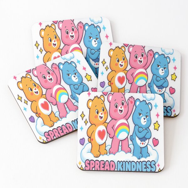 Item preview, Spread Kindness Cuddles – Colorful Care Bears Inspired Design designed and sold by ActionForge.