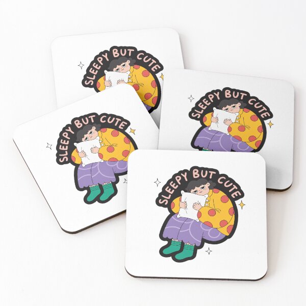 Item preview, Sleepy But Cute Sticker designed and sold by Orillia.