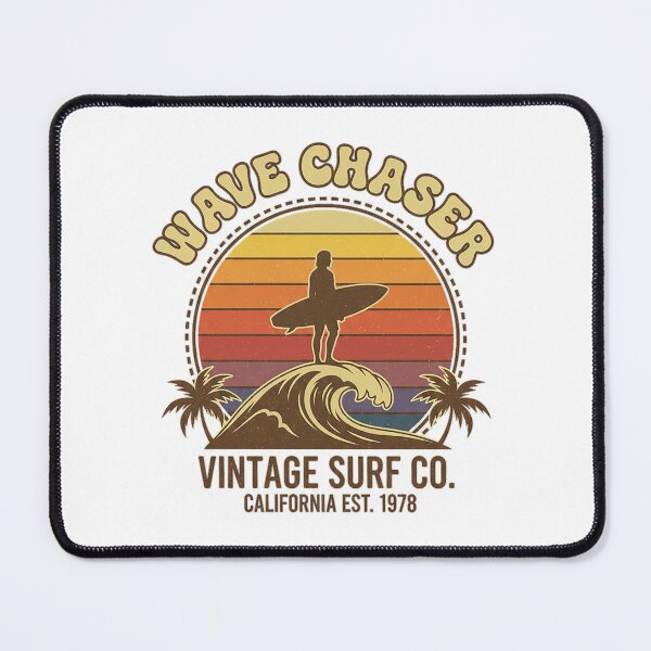 Item preview, Wave Chaser Vintage Surf Co California Retro Sunset Design designed and sold by cannsuh.
