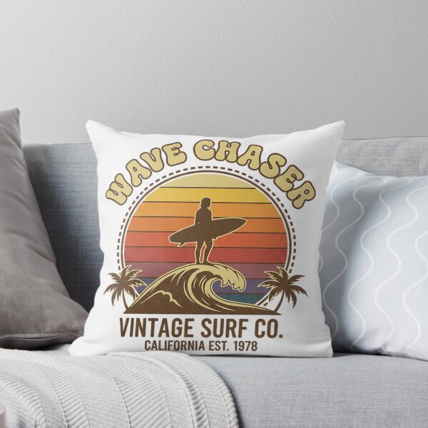 Item preview, Wave Chaser Vintage Surf Co California Retro Sunset Design designed and sold by cannsuh.