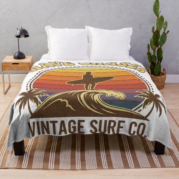 Item preview, Wave Chaser Vintage Surf Co California Retro Sunset Design designed and sold by cannsuh.