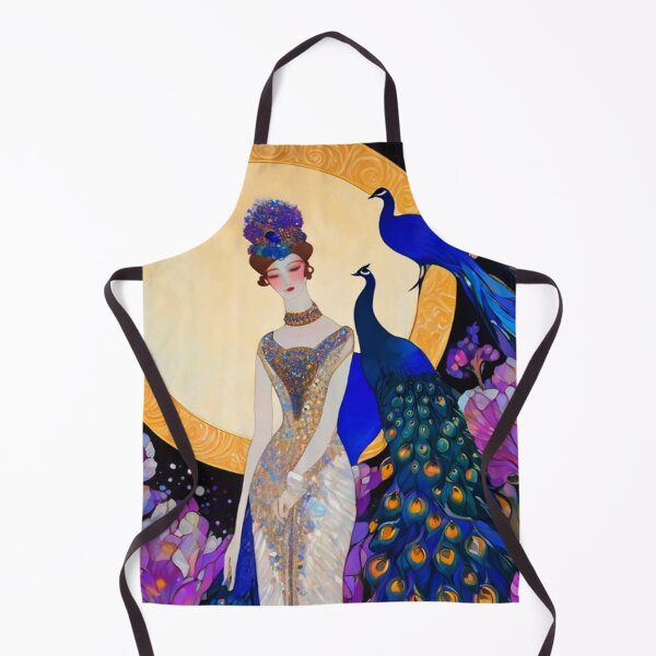 Item preview, Abstract Peacock and Lady designed and sold by TheDarkWardrobe.