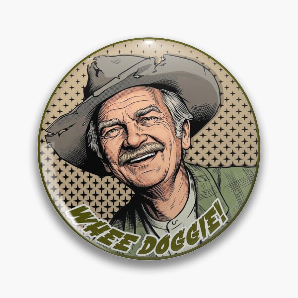 Item preview,  Jed Clampett - "Whee Doggie" Retro Comic Pop Art designed and sold by Deviant Logic Design.