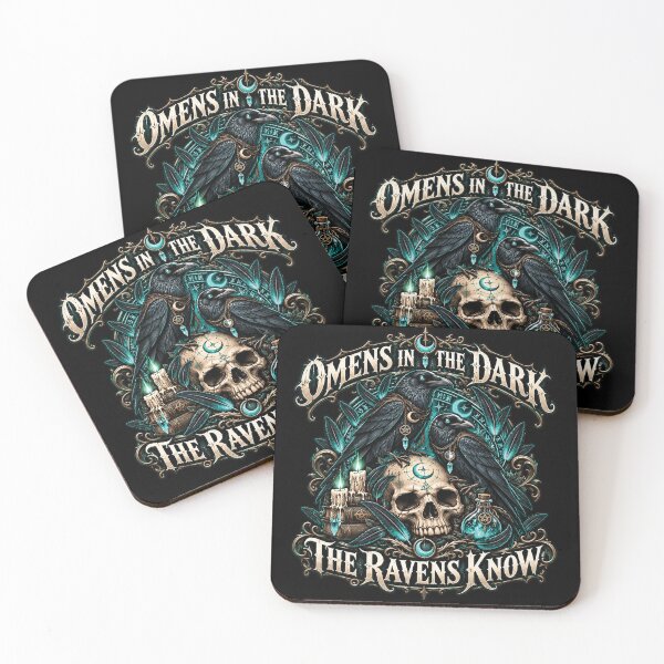 Item preview, Omens In The Dark The Ravens Know designed and sold by M. Mamdouh Artworks.