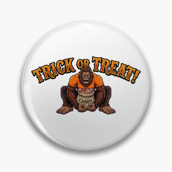 Item preview, Bigfoot Trick or Treat - Funny Halloween Sasquatch Design designed and sold by Spank My Yeti.