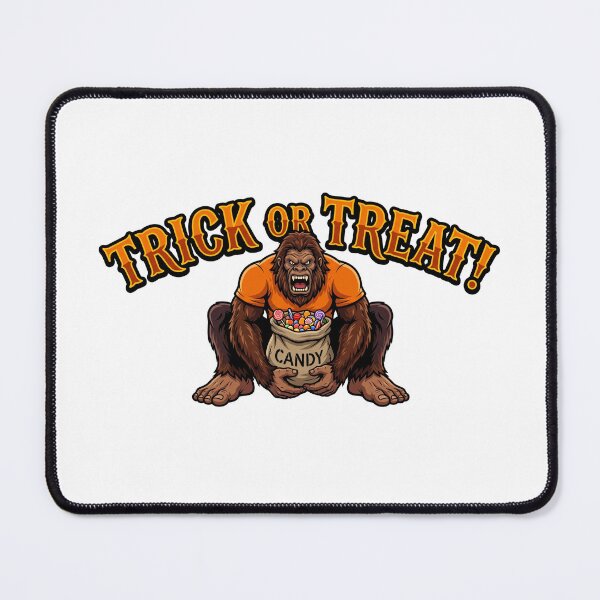 Item preview, Bigfoot Trick or Treat - Funny Halloween Sasquatch Design designed and sold by Spank My Yeti.