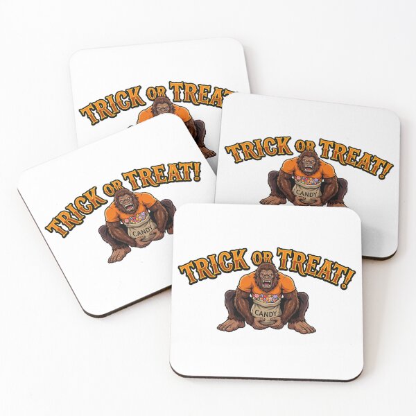 Item preview, Bigfoot Trick or Treat - Funny Halloween Sasquatch Design designed and sold by Spank My Yeti.