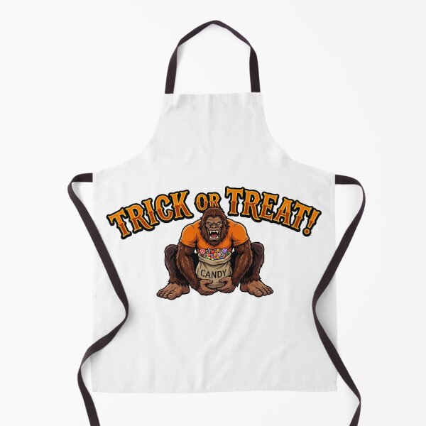 Item preview, Bigfoot Trick or Treat - Funny Halloween Sasquatch Design designed and sold by Spank My Yeti.