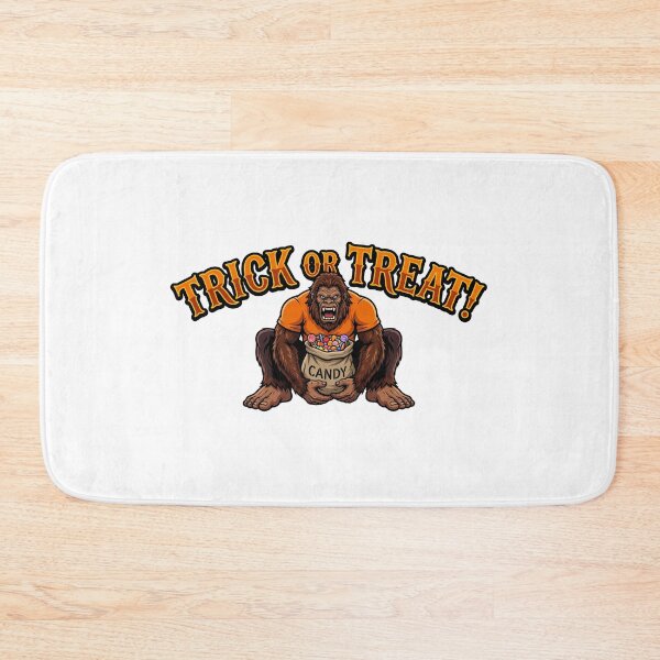 Item preview, Bigfoot Trick or Treat - Funny Halloween Sasquatch Design designed and sold by Spank My Yeti.