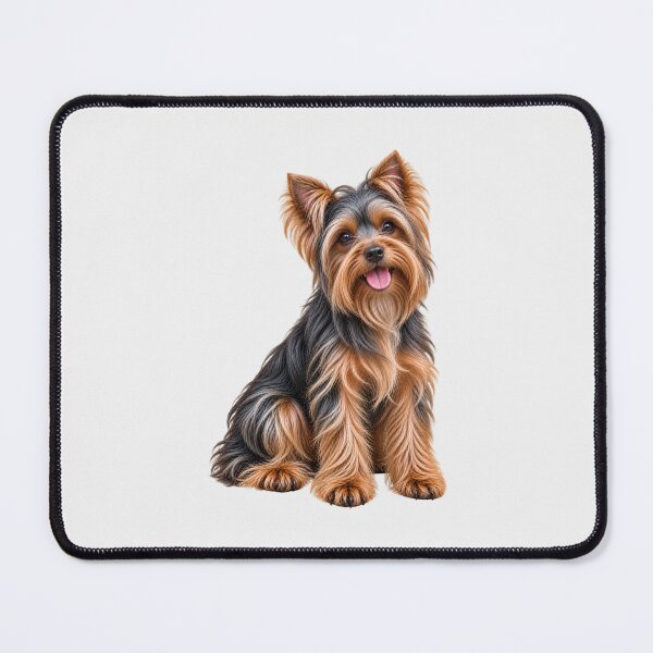 Item preview, Yorkshire terrier dog blue and tan designed and sold by BackgroundND.