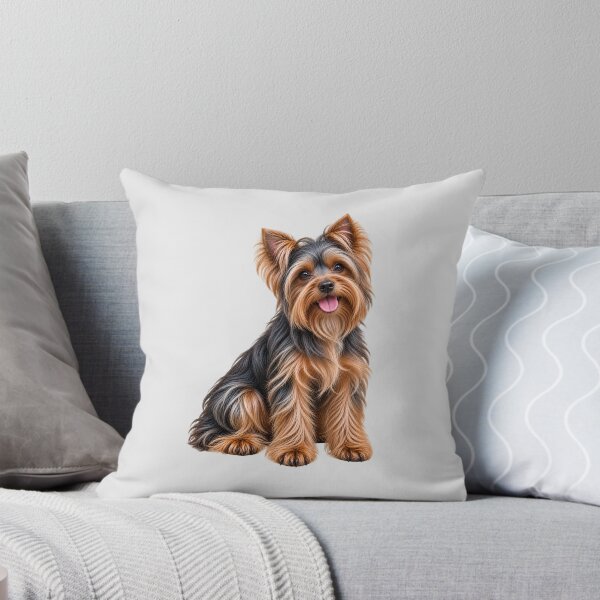 Item preview, Yorkshire terrier dog blue and tan designed and sold by BackgroundND.